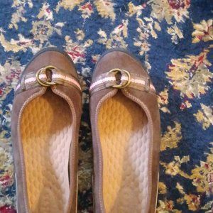 Privo Flats Leather Slip On Comfort Shoes Size 11